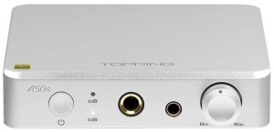 Wzmacniacz słuchawkowy - Topping A50s Silver | RATY 0% | SALA ODSŁUCHOWA POZNAŃ