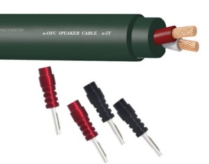 Przewód głośnikowy - Furutech µ-2T z wtykami Chord Ohmic 2x2.5m