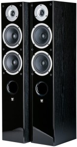 Kolumny podłogowe (para) - Wilson Raptor 5 Czarne