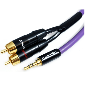 Kabel Jack 3.5mm-2RCA - Melodika MDMJ2R25 2.5m