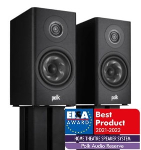 Kolumna podstawkowa - Polk Audio Reserve R100 Czarna  | RATY 0% | SALA ODSŁUCHOWA POZNAŃ