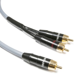 Kabel do subwoofera typu Y (RCA-2xRCA) - Melodika Gunmetal MDSWY30G 3m