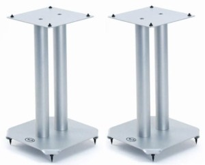Stojaki głośnikowe (standy) - B-Tech BT604 Srebrne 2szt.