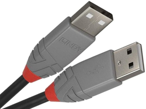 Kabel USB 2.0 A-A - Lindy Anthra Line 36693 2m