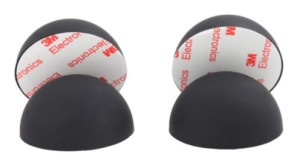 Podkładki antywibracyjne samoprzylepne - Ludic Audio Styx, Silicone feet Damper self adhesive