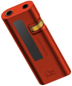 Przenośny DAC/AMP na podwójnym ES9038Q2M z 3,5 mm i 4,4 mm - Shanling UA5 Czerwony