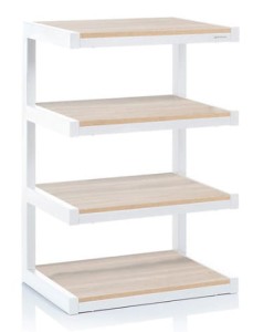 Stolik audio - Norstone Esse HiFi White/Oak