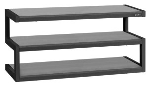 Stolik Hi-Fi - Norstone Esse AV Black/Walnut