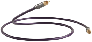 Kabel przewód koaksjalny RCA-RCA - QED QE6200 1m