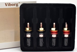 Terminale głośnikowe z czystej miedzi - Viborg BP603 4 szt. | RATY | SALA ODSŁUCHOWA POZNAŃ