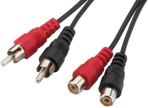 Przedłużacz 2x RCA stereo - Monacor AC-301 3m