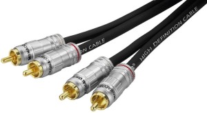 Kabel 2x RCA - 2x RCA - Monacor ACP-500/50 5m