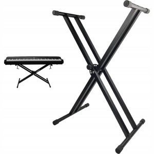 Solidny, składany statyw pod keyboard, pianino - Mozos KSX1