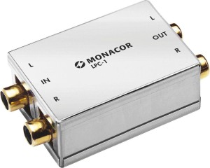 Przejściówka linia/phono - Monacor LPC-1
