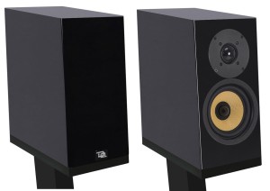 Kolumna podstawkowa -  Davis Acoustics Courbet N°3 Black Piano