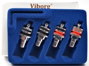 Rodowane gniazda RCA - Viborg RC102R 4 szt. | RATY 0% | SALA ODSŁUCHOWA POZNAŃ