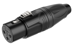 Wtyk żeński XLR - ROXTONE RX3F-BS