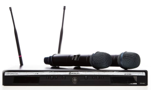 Zestaw bezprzewodowy z dwoma mikrofonami doręcznymi - Relacart UR-270D + 2x UH-270 