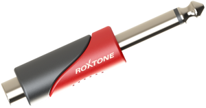 Redukcja duży Jack 6.3mm na gniazdo RCA - Roxtone RPAN260