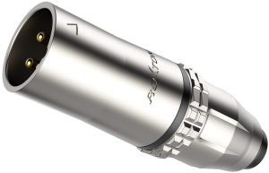 Złącze wodoodporne IP67 typu XLR -  Roxtone RX3MWP-NG