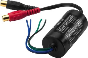 Transformator do łączenia wyjść głośnikowych radia samochodowego z wejściem liniowym wzmacniacza - Monacor FGA-22