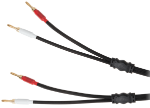 Kabel głośnikowy 2x 3m - Kruger&Matz (wtyki banan) KM0334