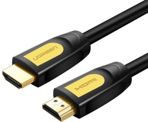 Kabel HDMI 2.0 - UGREEN HD101, 4K 60Hz, 1m (czarno-żółty) ( 022516, 022515, 10115, 10129)