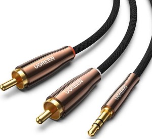Kabel 2x RCA (Cinch) - Jack 3.5mm - UGREEN AV170 80847, 028071,  80845 2m