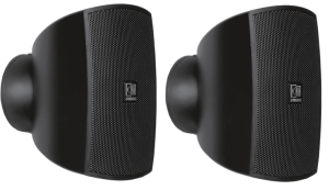 Kompaktowe głośniki naścienne z mocowaniem CleverMount - Audac ATEO2/B Czarne