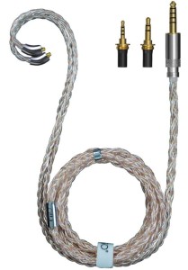 Kabel słuchawkowy MMCX z wymiennymi wtykami (Gold-Silver-Copper) -  FiiO LC-RE PRO 2022