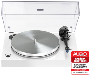Gramofon analogowy - Project X8 Evolution (Quintet Blue) Biały połysk
