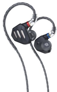 Słuchawki dokanałowe - FiiO FH7S Black