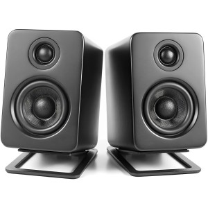 Stojaki biurkowe do monitorów audio - Mozos MSK5 Czarne
