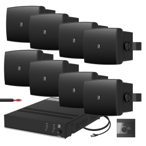 Zestaw audio na salę gimnastyczną do 200 m² - Audac