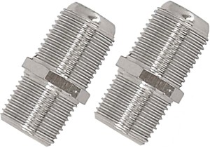 Łącznik wtyków antenowych F x2