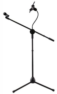 Statyw podłogowy do mikrofonu z uchwytem do smartfonu - KA-LINE STAND MS101