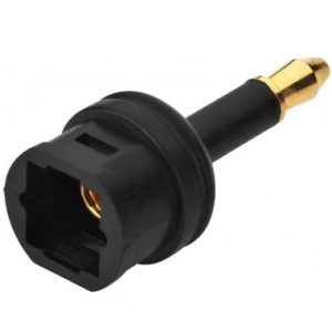 Adapter TOSLINK -> jack optyczny - Monacor OLA-35T