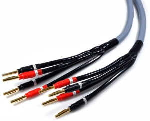 Kabel głośnikowy bi-amping - Melodika MDBA41540G 4m