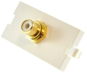 Gniazdo RCA - Prium PRM1R moduł 50x25