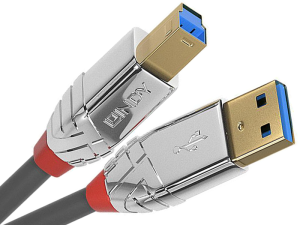 Kabel USB 3.0/3.1 A-B - Lindy Cromo Line 36664 5m