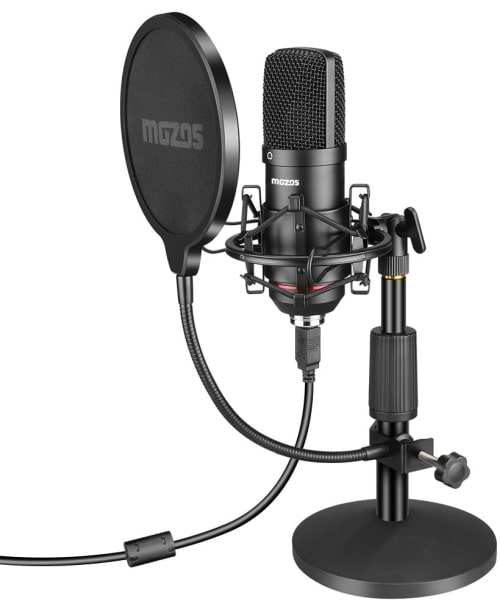 Mikrofon pojemnościowy USB - Mozos MKIT-900PRO