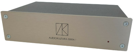 Przedwzmacniacz gramofonowy MM/MC - Audiokultura Iskra1 Srebrny