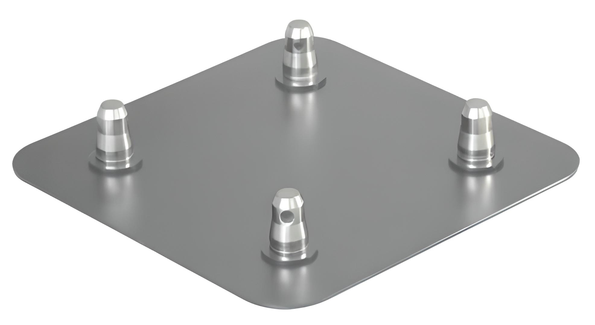 Aluminiowa podstawa montażowa typu „quadro system”- STAND4ME PODSTAWA QUADRO ALU 290 31x31 Srebrna | RATY | SALA ODSŁUCHOWA POZNAŃ