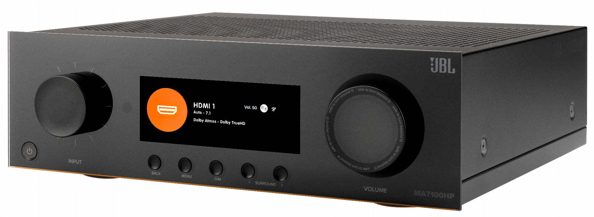 7.2-kanałowy Amplituner kina domowego, HDMI eARC, Bluetooth, Wi-Fi, Chromecast, 8K, AirPlay - JBL MA-7100HP (MA7100HP) Black | RATY 0% | SALA ODSŁUCHO