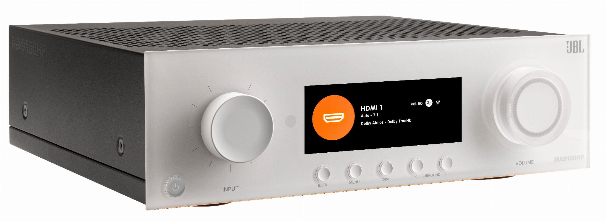 9.2-kanałowy Amplituner kina domowego, HDMI eARC, Bluetooth, Wi-Fi, Chromecast, 8K, AirPlay 2 - JBL MA-9100HP (MA9100HP) White | RATY 0% | SALA ODSŁUC