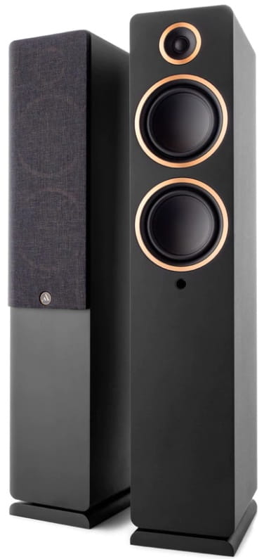 Aktywne kolumny podłogowe - Argon Audio Fenris A55 Czarne