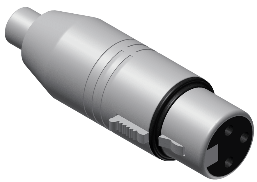 Adapter RCA żeński - XLR żeński - Procab VC101