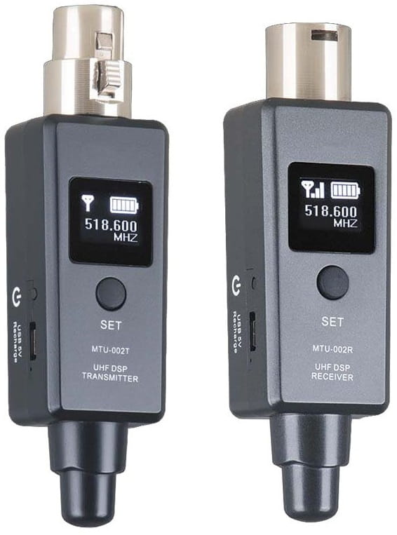Adapter XLR bezprzewodowy nadajnik odbiornik audio transmiter - DNA CST