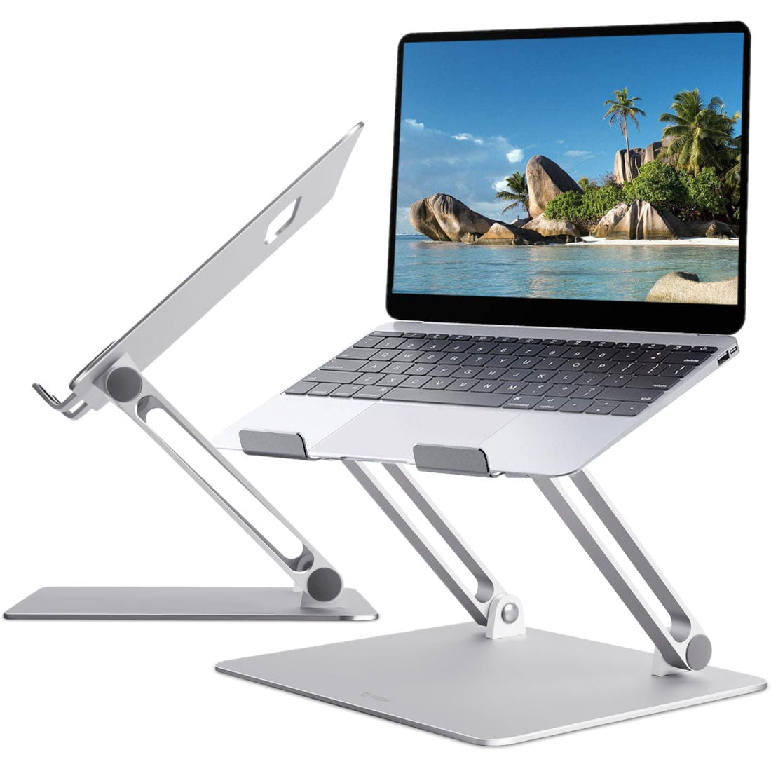 Aluminiowa podstawka do laptopa - Mozos LS2-ALU