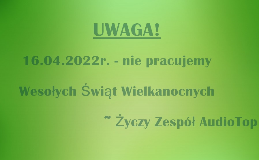 16.04.2022 r. - NIE PRACUJEMY!